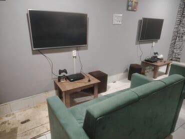 PS3 (Sony PlayStation 3): PlayStation oyun zalı – tam avadanlıqla - Bir neçə oyun guşəsi: hər — 9