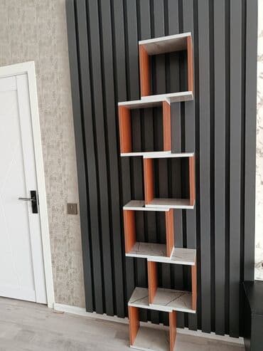 стеллаж для гостинной: Книжная полка — 1