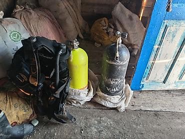 Ручные механические инструменты: Daliş avadanlıqları dəsti Tərkib: - BCD jileti (Oceansub/Beuchat — 5