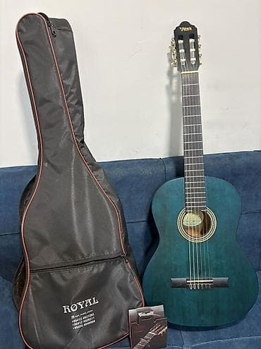 Valencia klassik gitara – model VC204TBU - Rəng: mavi (teal/blue
