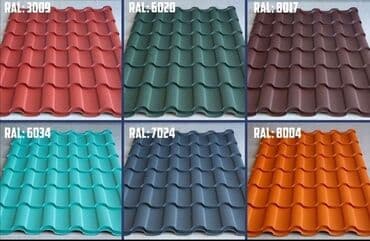 dam örtü: Metal dam örtükləri, Pulsuz çatdırılma, Zəmanətli, Kredit yoxdur — 19