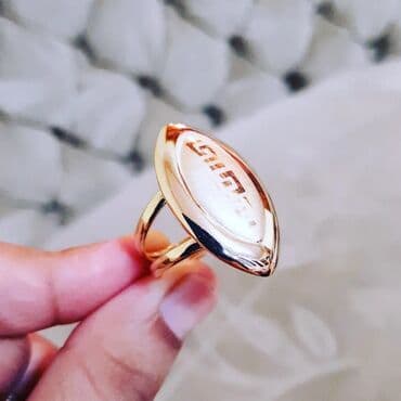 qaş sabitləyici: Toy, Üzük, Versace, Sarı qızıl, 750 Əyar, Qaşsız — 5