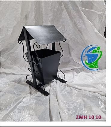 Zibil vedrəsi dəmir, paslanmaz