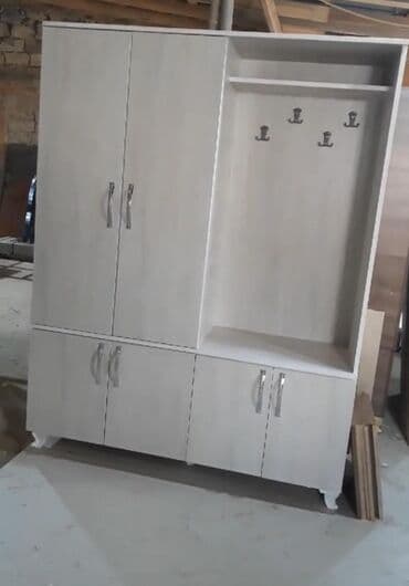 трюмо в прихожую: Прямой шкаф, Для прихожей, Гардероб, Распашной, Корпусный, 1 дверь — 10