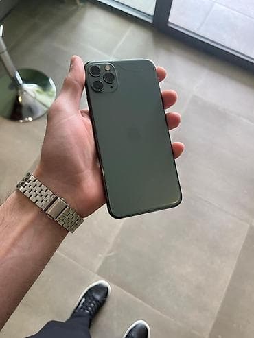 IPhone 11 Pro, 256 GB, Matte Midnight Green, Face ID lalafo.az -da IPhone 11 Pro, 256 GB, Matte Midnight Green, Face ID