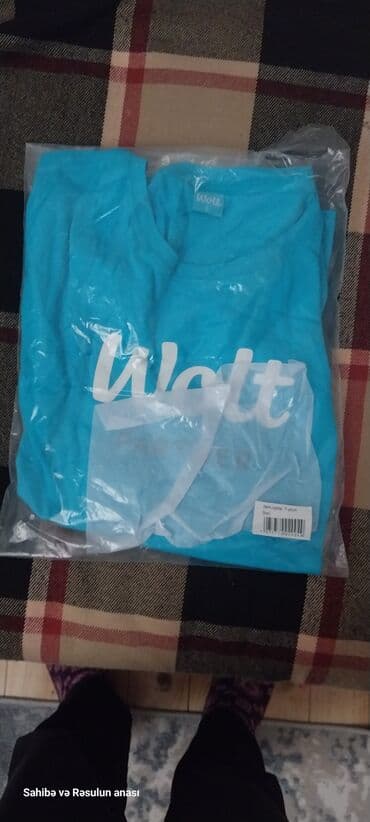 idman kişi şortları: Futbolka, L, rəng - Mavi — 1