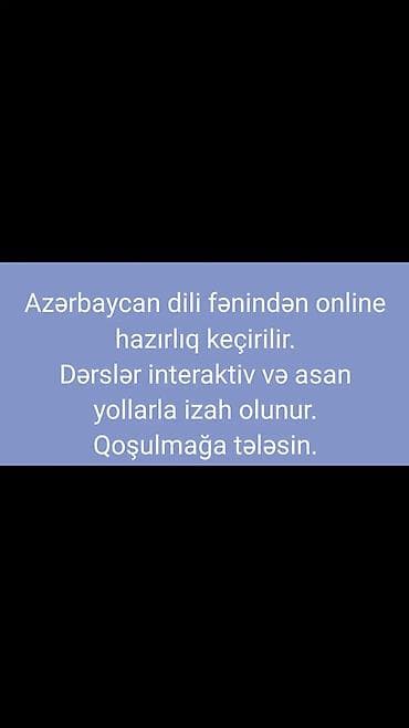 günlük limitsiz internet: Repetitor, Azərbaycan dili, İmtahanlara hazırlıq — 2