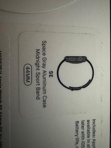 Smart qolbaqlar: Smart saat, Apple, Sensor ekran, rəng - Qara — 2