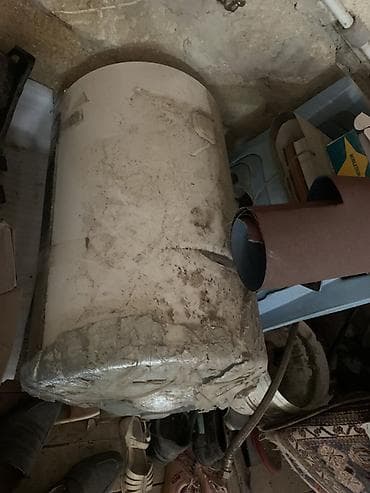 su krant: Elektrik su qızdırıcısı (boiler), silindrik gövdə, mexaniki idarəetmə — 3