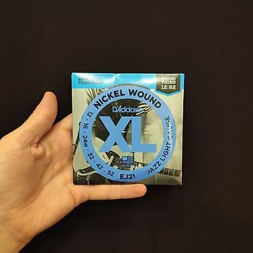 gitara simləri: Elektro gitara simləri Daddario EJ21 Həm yeni başlayanlar, həm — 1