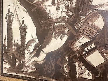divar boyalari: 🎨 Azərbaycan incəsənətinin nadir incisi satılır: Sabir Çopuroğlunun — 7