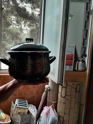 Кастрюля, цвет - Черный, Больше 5 л — 2