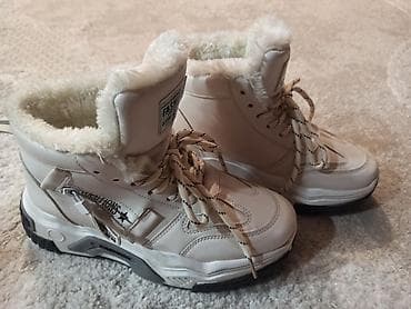 Женская обувь: Размер: 37.5, цвет - Белый, Б/у — 2