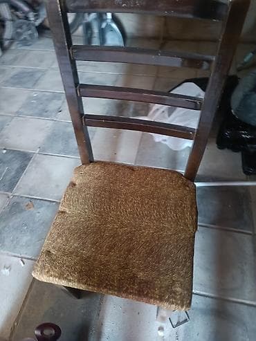 balkon stul: Mətbəx üçün, İşlənmiş, Qatlanan, rəng - Sarı Stul — 4