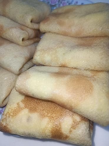Digər: Ev üsulu nazik krep (blinçik) bağlamaları.Etle, toyuqla — 1