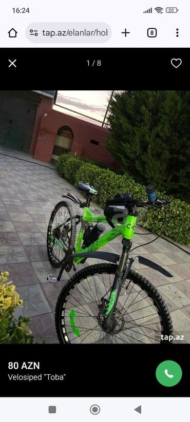 Tavalar: Dağ velosipedi Toba, 26" — 1