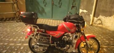 Motonəqliyyat: MX49 benzinli motosiklet - Rəng: qırmızı - Model üzərində “MX49” — 7