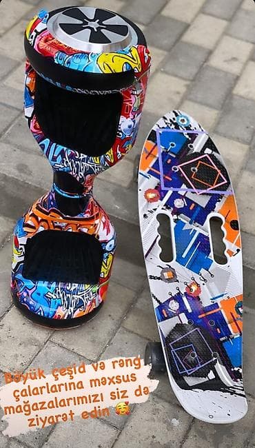 Elektrik nəqliyyatı: Segway🆕️ 🔸️Hoverboard YENİ 🔹️Giroskuter 🔸️Howerboard ▪️Ən güclü 3 — 1