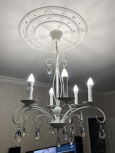 Çılçıraq, 6 lampa, Metal — 1