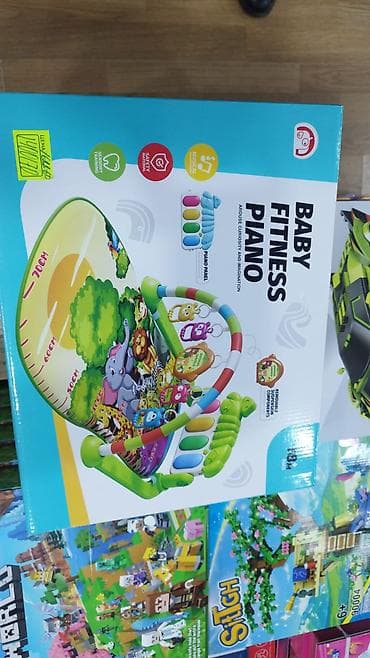 Baby Fitness Piano – musiqili inkişaf döşəyi - Körpələr üçün lalafo.az -da Baby Fitness Piano – musiqili inkişaf döşəyi - Körpələr üçün