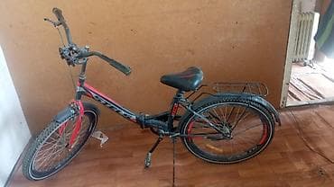 Uşaq geyimi və ayaqqabıları: İki təkərli Uşaq velosipedi Stels, 24", sürətlərin sayı: 1 — 3