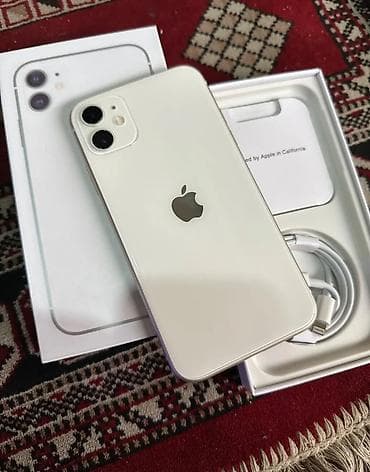 IPhone 11, 128 GB, Ağ, Face ID