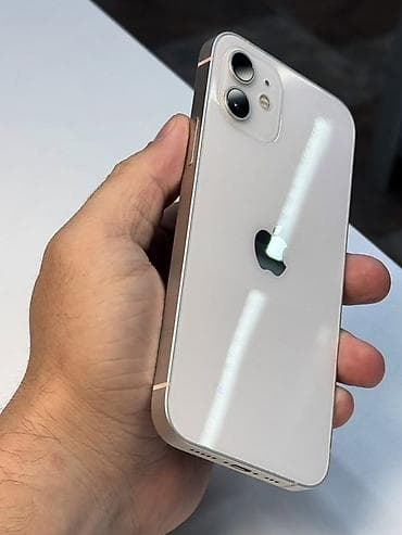 world telecom iphone 12: IPhone 12, 128 GB, Ağ, Zəmanət, Kredit, Simsiz şarj — 3