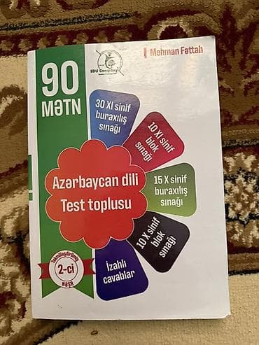 Məhsul alınıb ancaq işlədilmiyib, yenidir Məhsul: “Azərbaycan dili –
