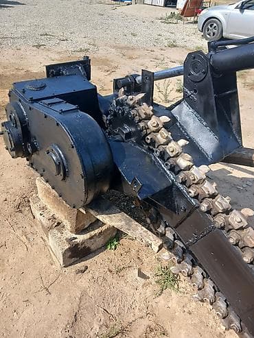 yağ maşını: Xəndəkqazan (trenchər) qoşqu avadanlığı - Hidravlik silindrli — 4