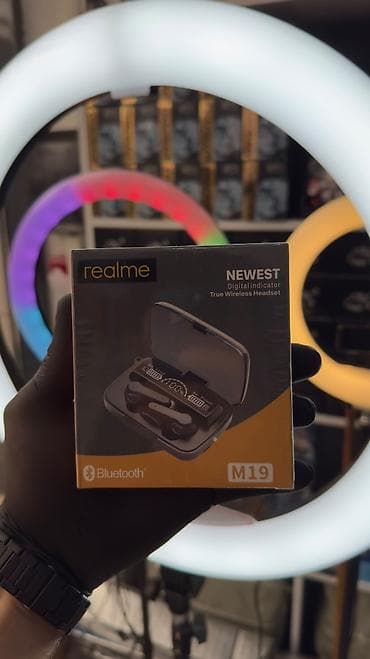 pla filament: Yeni Simsiz (Bluetooth) Qulaqcıqlar, Realme — 1