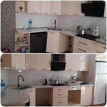 Metbex mebeli. Satılır 480 azn. 5 metrdir. Üzerinde qaz+moyka verilir