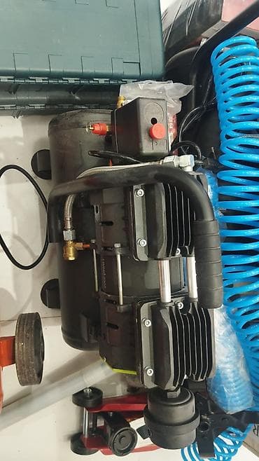 betek boya: Yağsız, səssiz hava kompressoru – iki silindrli Xüsusiyyətlər: - — 2