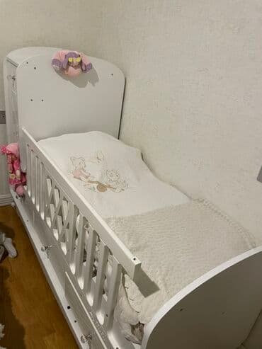 2 mərtəbəli çarpayı: Oğlan və qız üçün, Dördbucaq, Beşik, Dəstsiz, Matrassız, Yellənmə mexanizm ilə — 3