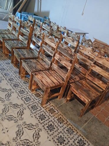 yataq tek neferlik: Balkon üçün, Açılmayan, Kvadrat masa, 4 stul — 9