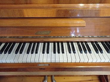 gitara akustik: Upright pianino – klassik taxta korpuslu, parlaq lak örtüklü. - Tip — 1