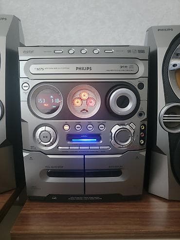 basavik dinamik: PHILIPS FW-M75 Mini Hi-Fi sistemi Xüsusiyyətlər: - 3CD dəyişdirici — 2