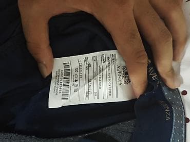 kisi geyimi: Avenza Uomo kişi kostyumu – slim fit - Tərkib: 50% yun, 50% poliester — 6