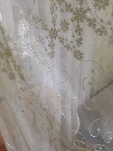 tulu: Işlənmiş perde. heç bir problemi yoxdur. hazır tikilmiş vəziyyetdedir — 5