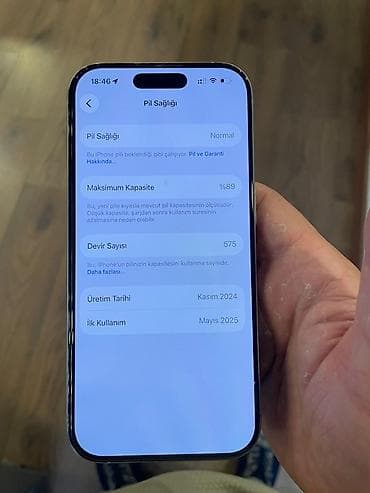 iphone 11 pro duos: IPhone 16 Pro, 128 GB, Natural Titanium, Simsiz şarj — 7
