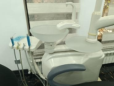 Салонная, медицинская мебель: Klinikamızda olan stomatoloji kreslo (stomatoloji qurğu) satılır — 5