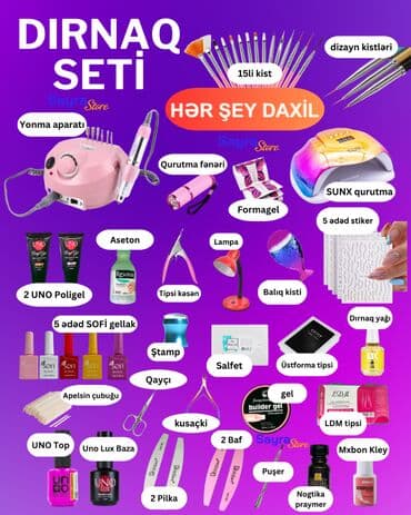 dirnaq geli: Dırnaq ustası olmaq istəyənlər, ilkin ödəniş olmadan 18 ay 15 azn — 1