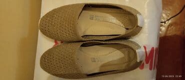 krosovka: Ölçü: 37, rəng - Bej, İşlənmiş — 4