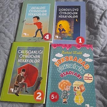 Məhsul: Uşaq ədəbiyyatı kitabları dəsti, 1 ədəd 2 azn Tərkib: -