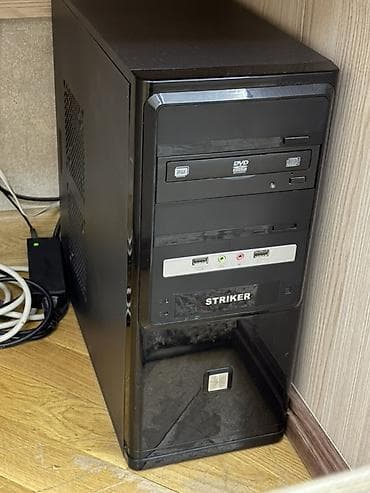 Bıçaqlar: Masaüstü kompüter seti - Monitor: HP, geniş ekran, parlaq çərçivə. Ön — 2