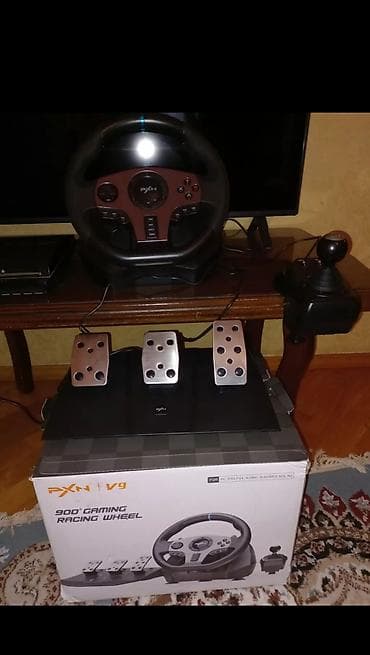 oyun sukanı: Rampage V900-S oyun sükan dəsti - Model: Rampage V900-S Gaming Racing — 2