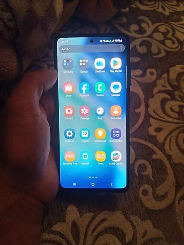 redmi not 16 pro: Samsung Galaxy A52, rəng - Qara, Barmaq izi — 4