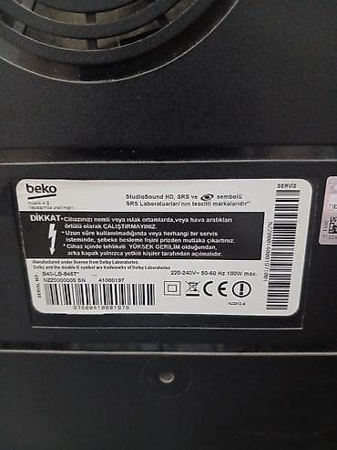 iphone 6 plas: İşlənmiş Televizor Beko 40" HD (1366x768), Ünvandan götürmə — 3