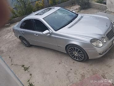 mersedes masin: Mercedes-Benz E-Class (W211) sedan – gümüşü rəng. Xüsusiyyətlər və — 2