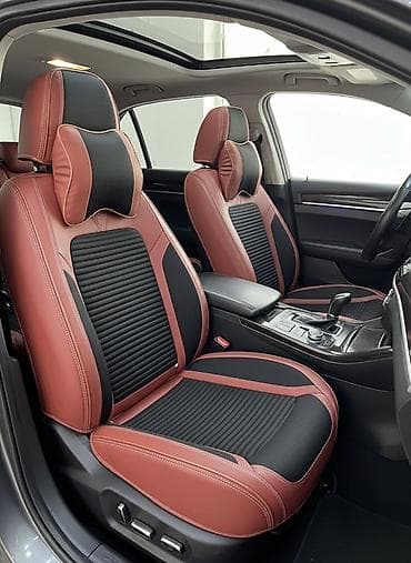 avto cexol satisi: Universal avtomobil oturacaq üzlükləri və boyun yastıqları dəsti - — 8