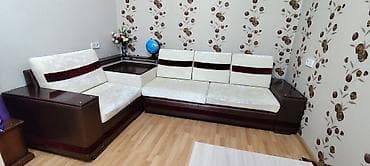 divanar: Künc divanı – modul tipli. L‑şəkilli. Xüsusiyyətlər: - Künc hissəsində — 1